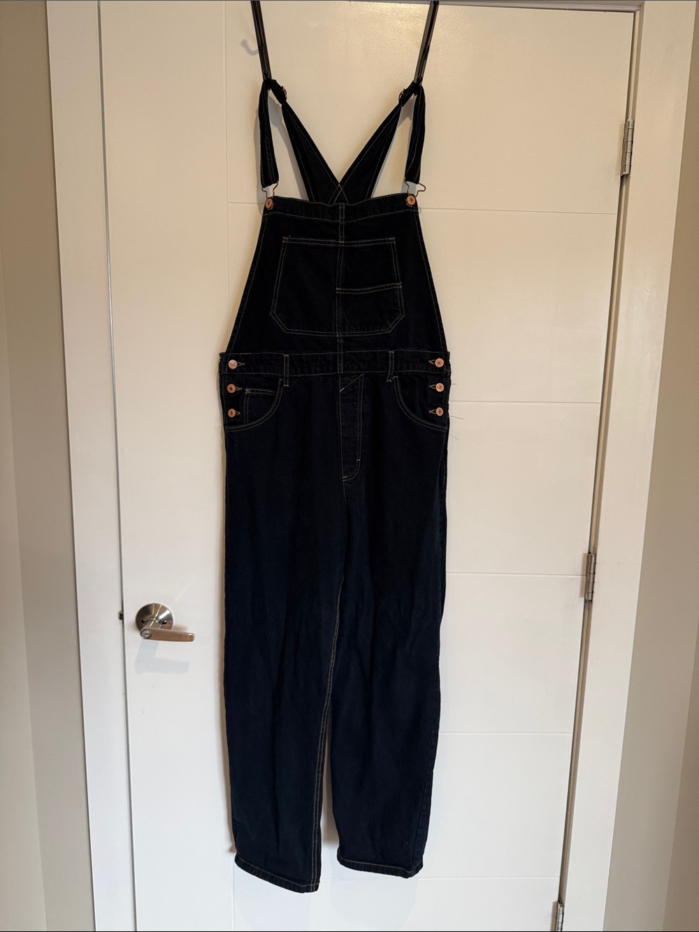 Free People Ziggy Denim Overalls size Large
